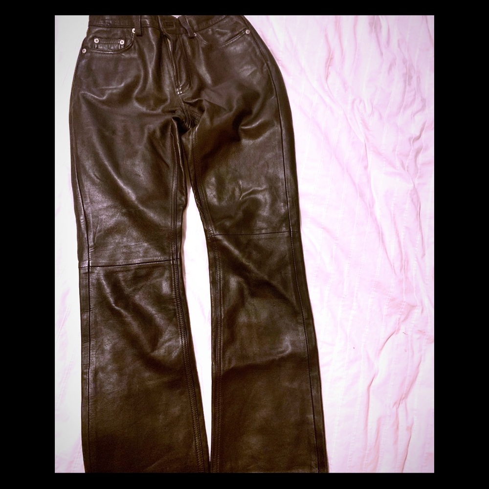Old Navy Vintage Faux Leather pants - Size 1